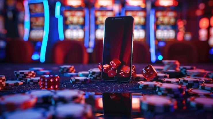 4D Number Game on mobile phone with low-data streaming enabled